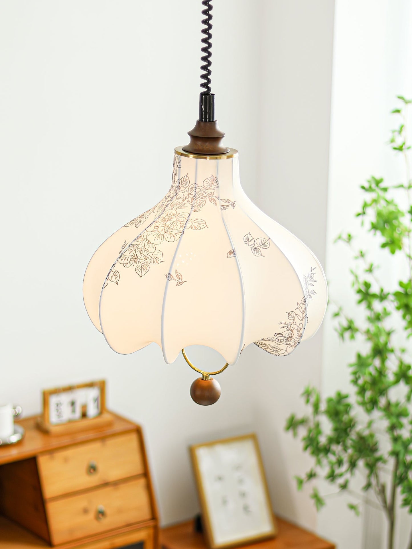 Pear Fabric Pendant Lamp Pendant light