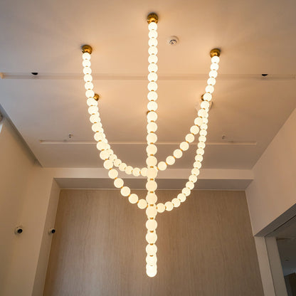 Pearl Necklace Balls Chandelier 1001 Chandelier