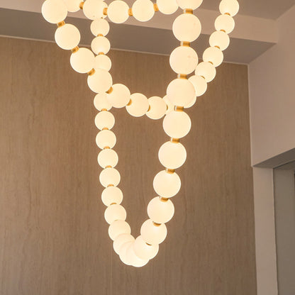 Pearl Necklace Balls Chandelier 1001 Chandelier