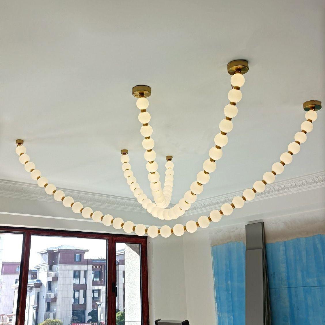 Pearl Necklace Balls Chandelier 1001 Chandelier