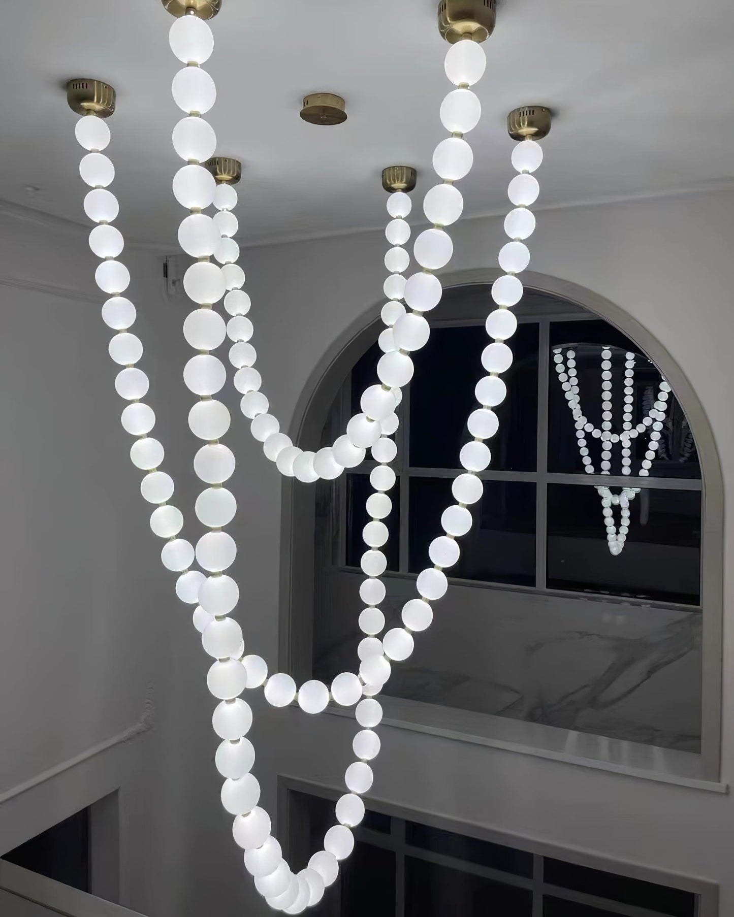 Pearl Necklace Balls Chandelier 1001 Chandelier