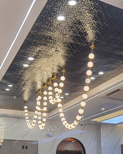 Pearl Necklace Balls Chandelier 1001 Chandelier