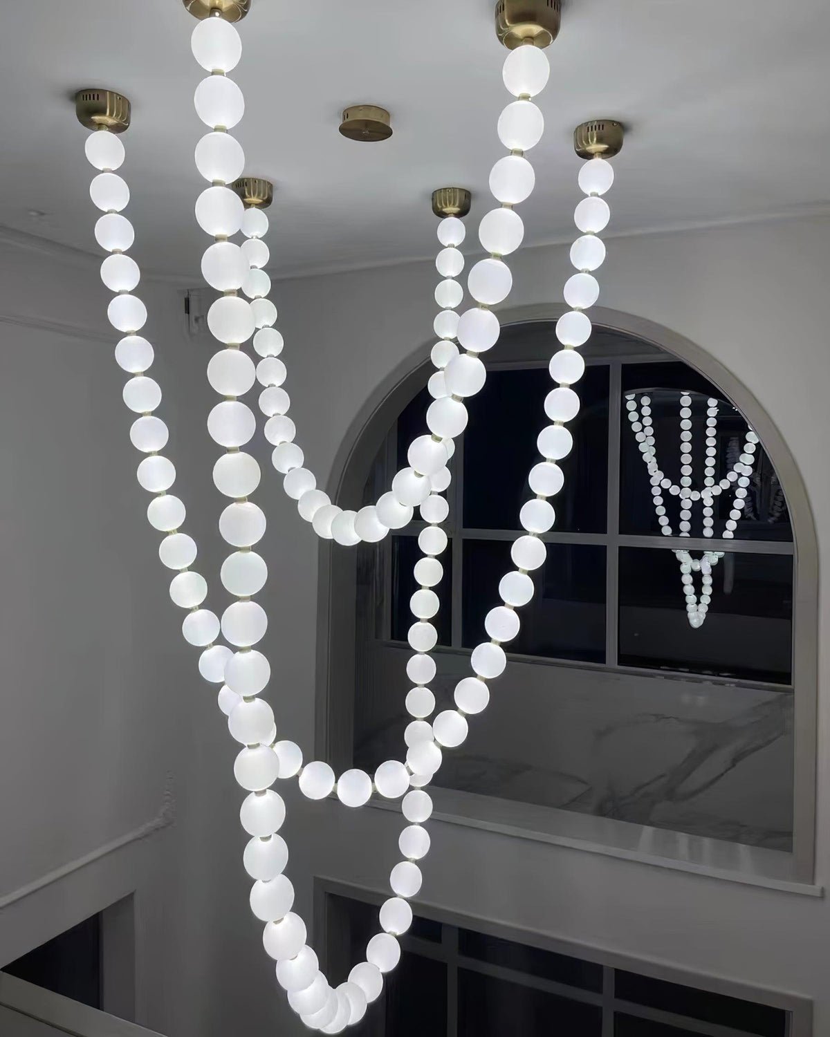 Pearl Necklace Balls Chandelier 1001 Chandelier