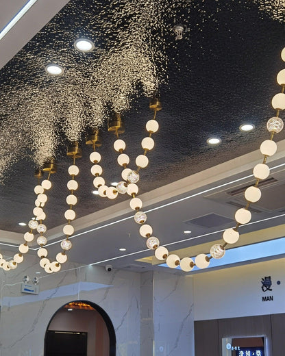 Pearl Necklace Balls Chandelier 1001 Chandelier