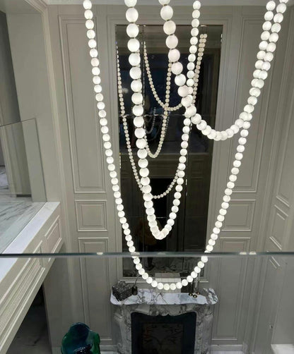 Pearl Necklace Balls Chandelier 1001 Chandelier