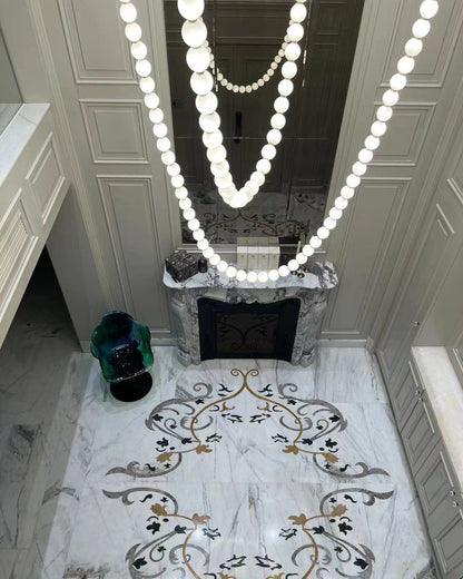Pearl Necklace Balls Chandelier 1001 Chandelier