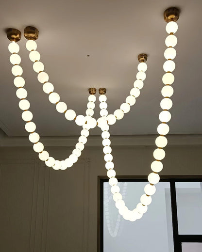 Pearl Necklace Balls Chandelier 1001 Chandelier