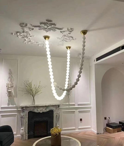 Pearl Necklace Balls Chandelier 1001 Chandelier