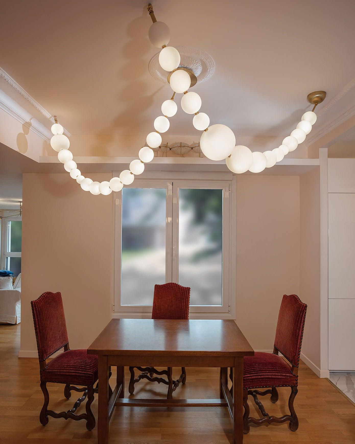 Pearl Necklace Balls Chandelier 1001 Chandelier