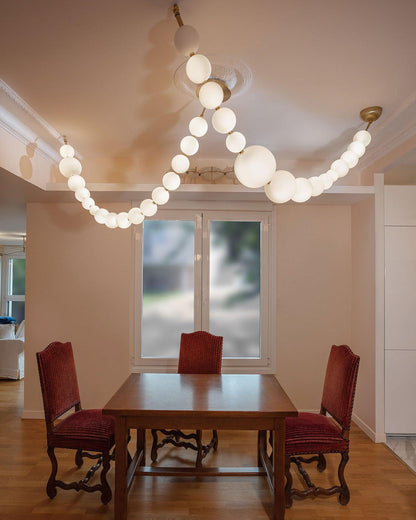 Pearl Necklace Balls Chandelier 1001 Chandelier