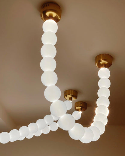 Pearl Necklace Balls Chandelier 1001 Chandelier