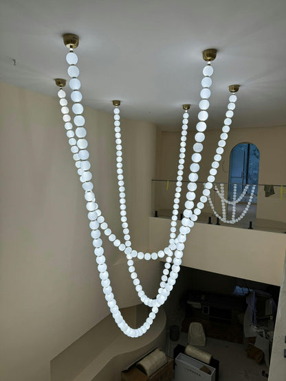 Pearl Necklace Balls Chandelier 1001 Chandelier