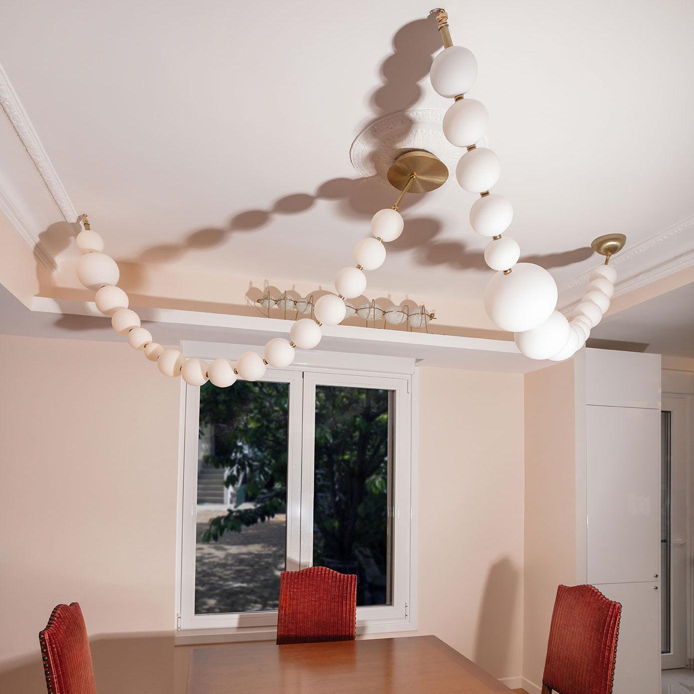 Pearl Necklace Balls Chandelier 1001 Chandelier