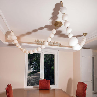 Pearl Necklace Balls Chandelier 1001 Chandelier