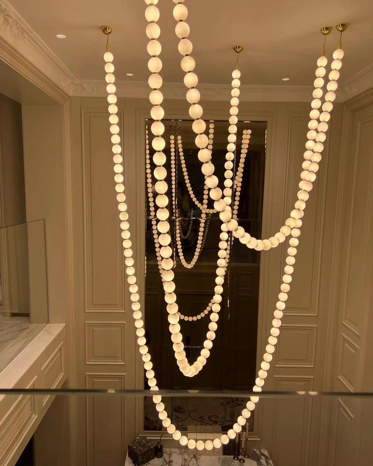 Pearl Necklace Balls Chandelier 1001 Chandelier