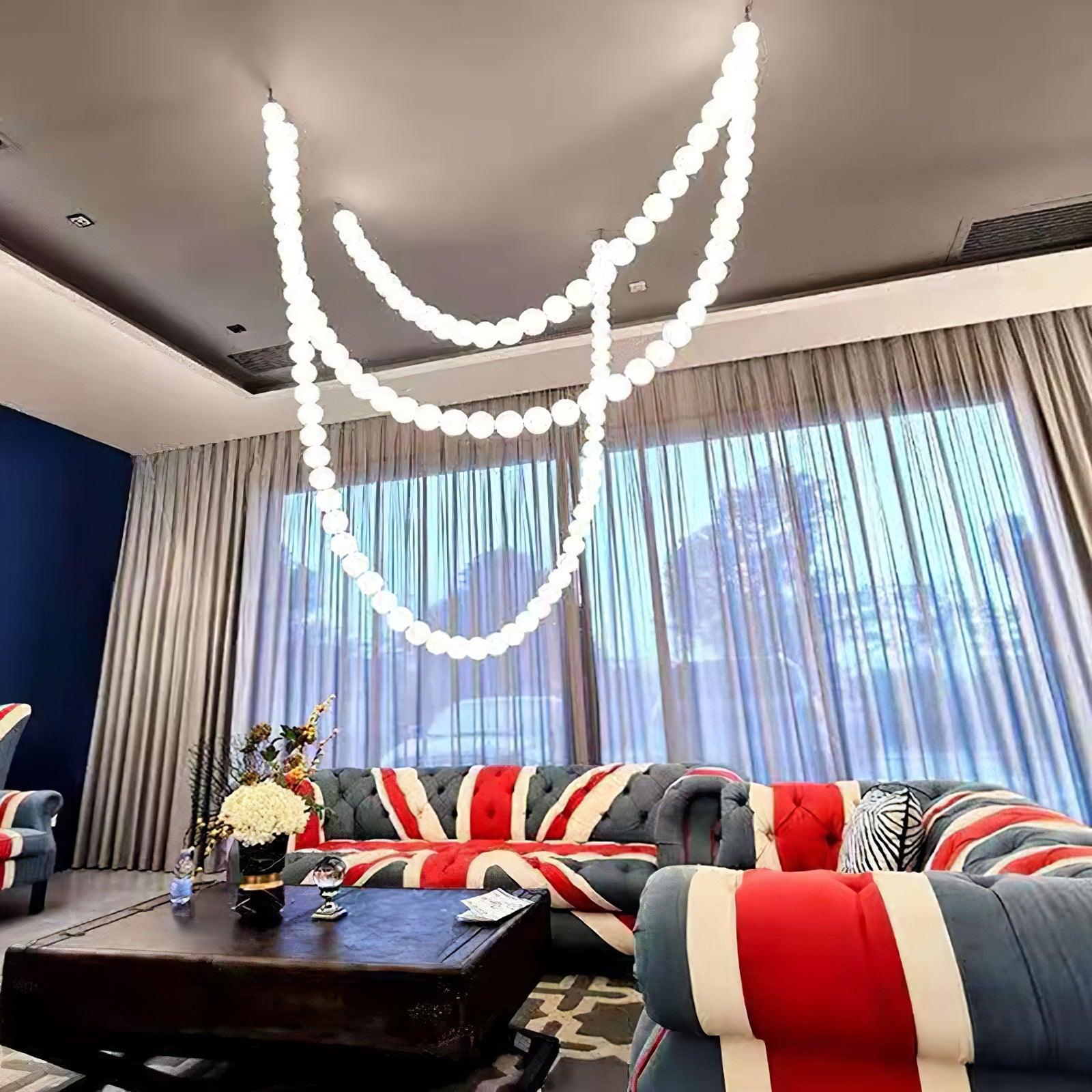 Pearl Necklace Balls Chandelier 1001 Chandelier
