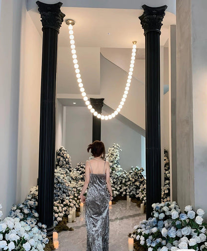Pearl Necklace Balls Chandelier 1001 Chandelier