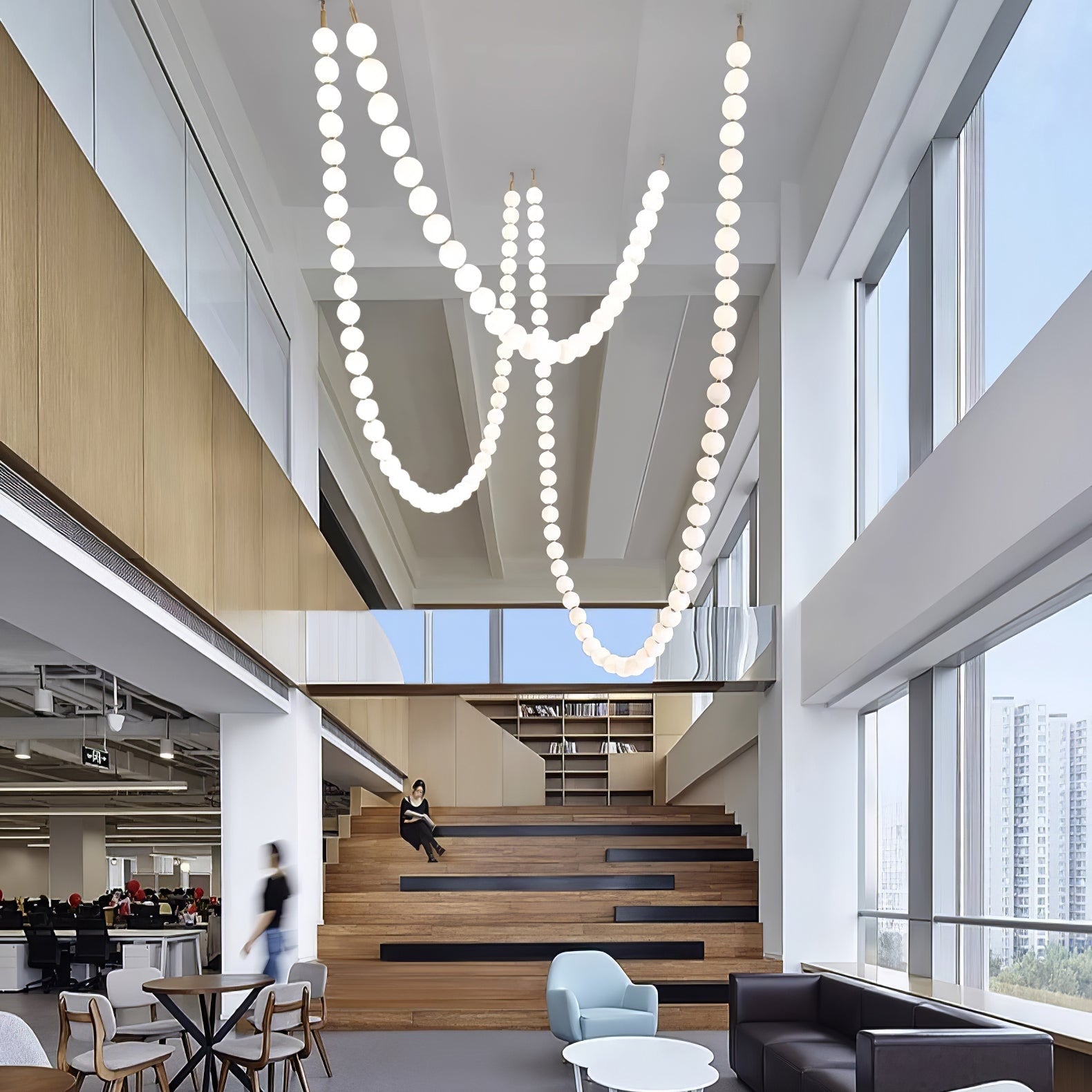 Pearl Necklace Balls Chandelier 1001 Chandelier