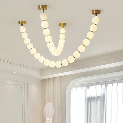 Pearl Necklace Balls Chandelier 1001 Chandelier