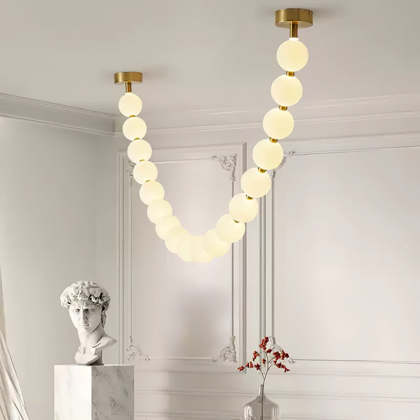 Pearl Necklace Balls Chandelier 1001 Chandelier