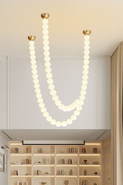 Pearl Necklace Balls Chandelier 1001 Chandelier