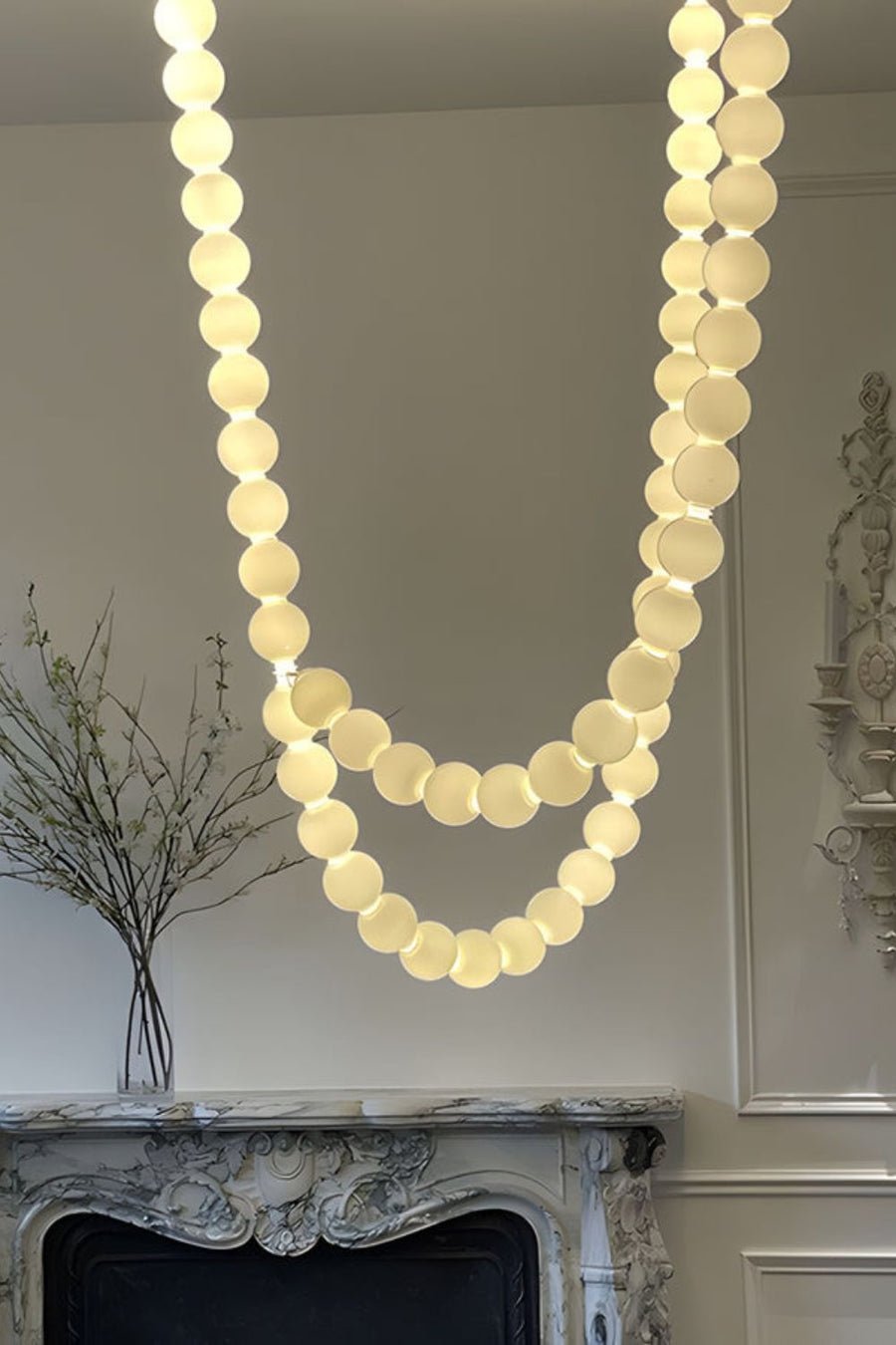 Pearl Necklace Balls Chandelier 1001 Chandelier