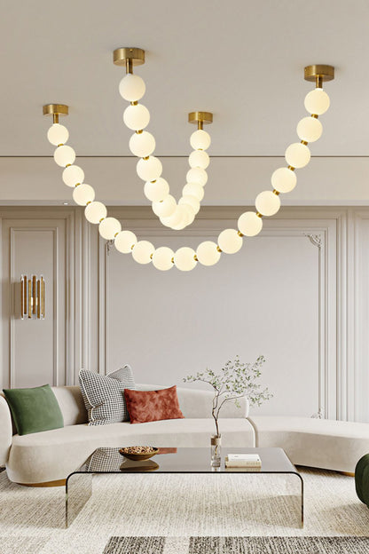 Pearl Necklace Balls Chandelier 1001 Chandelier