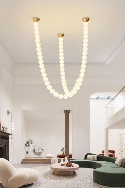 Pearl Necklace Balls Chandelier 1001 Chandelier