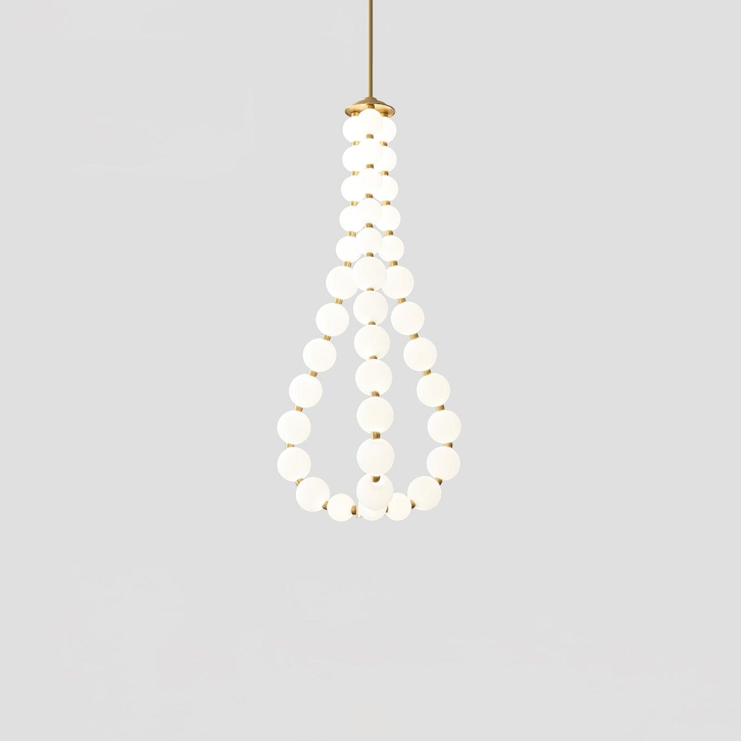 Acrylic Pearl Necklace Chandelier Chandelier