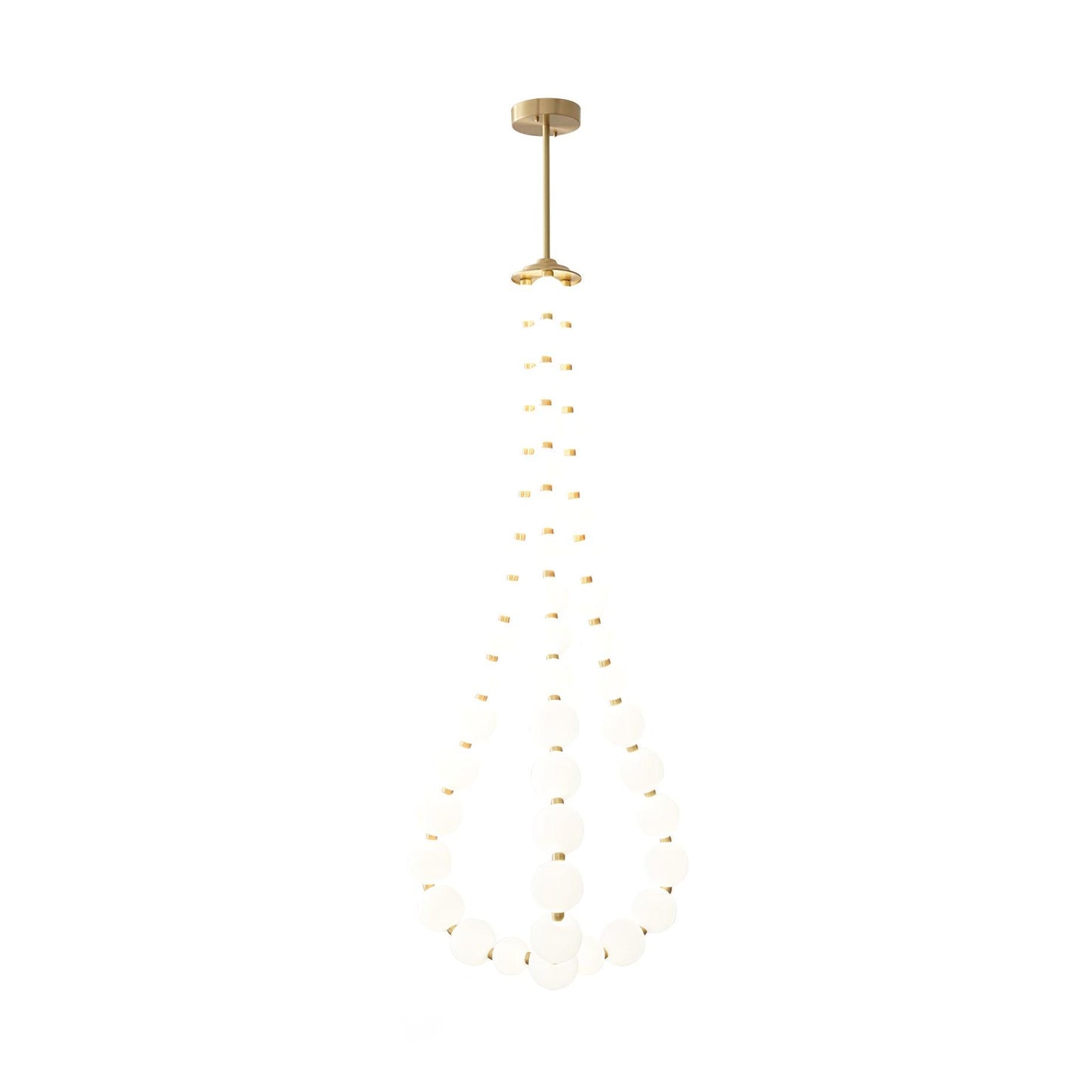 Acrylic Pearl Necklace Chandelier Chandelier