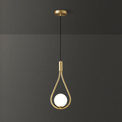 Pearls 65 Pendant Light Dia 6.3″ x H 14.2″ / Dia 16cm x H 36cm / Brass Pendant light