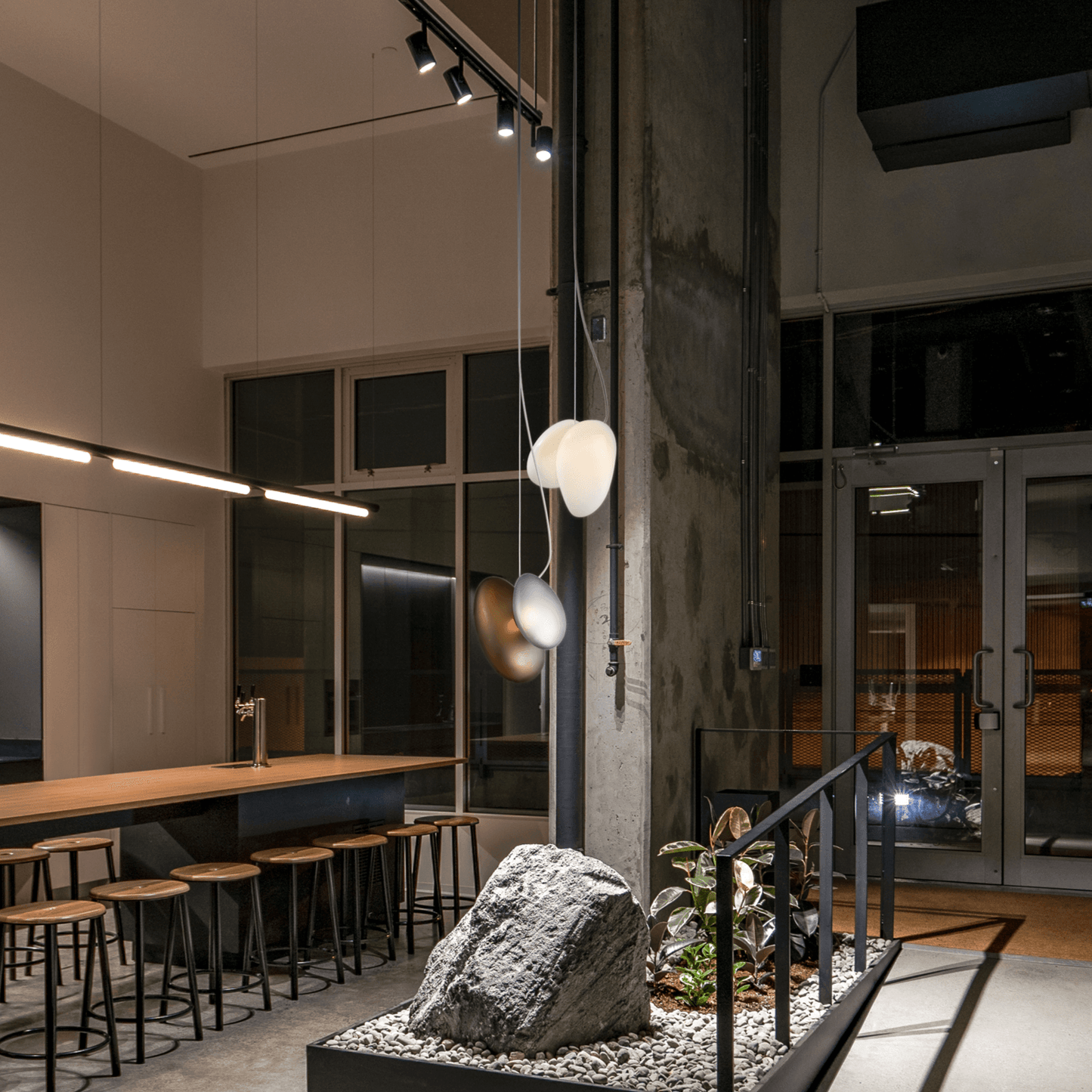 Translucent Frosted Glass Pendant Light Pendant light