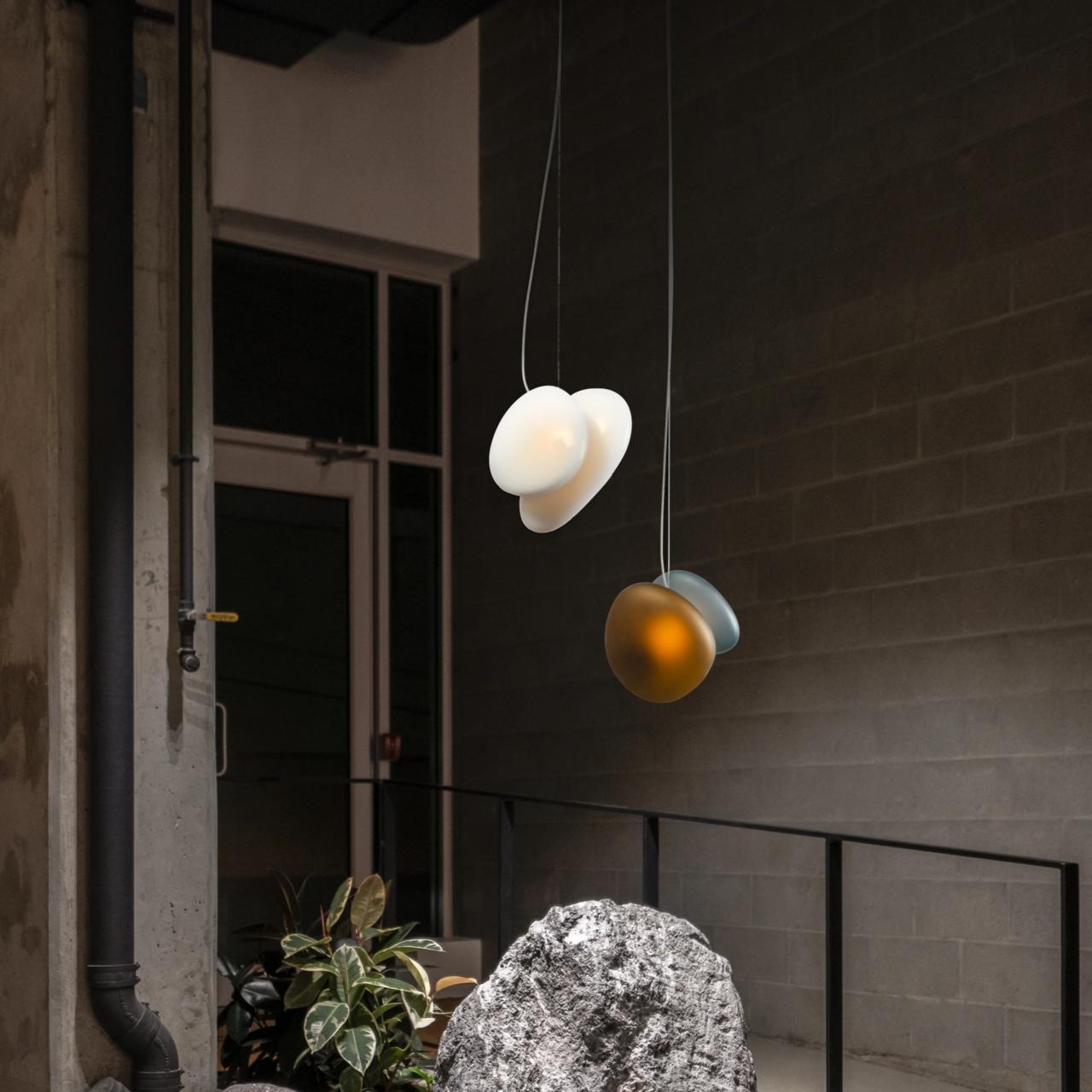Translucent Frosted Glass Pendant Light Pendant light