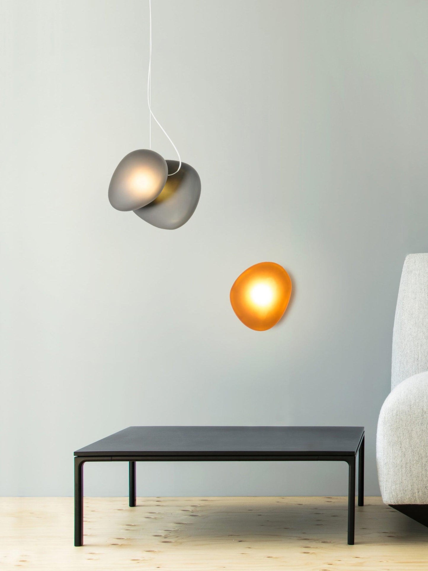 Translucent Frosted Glass Pendant Light Pendant light