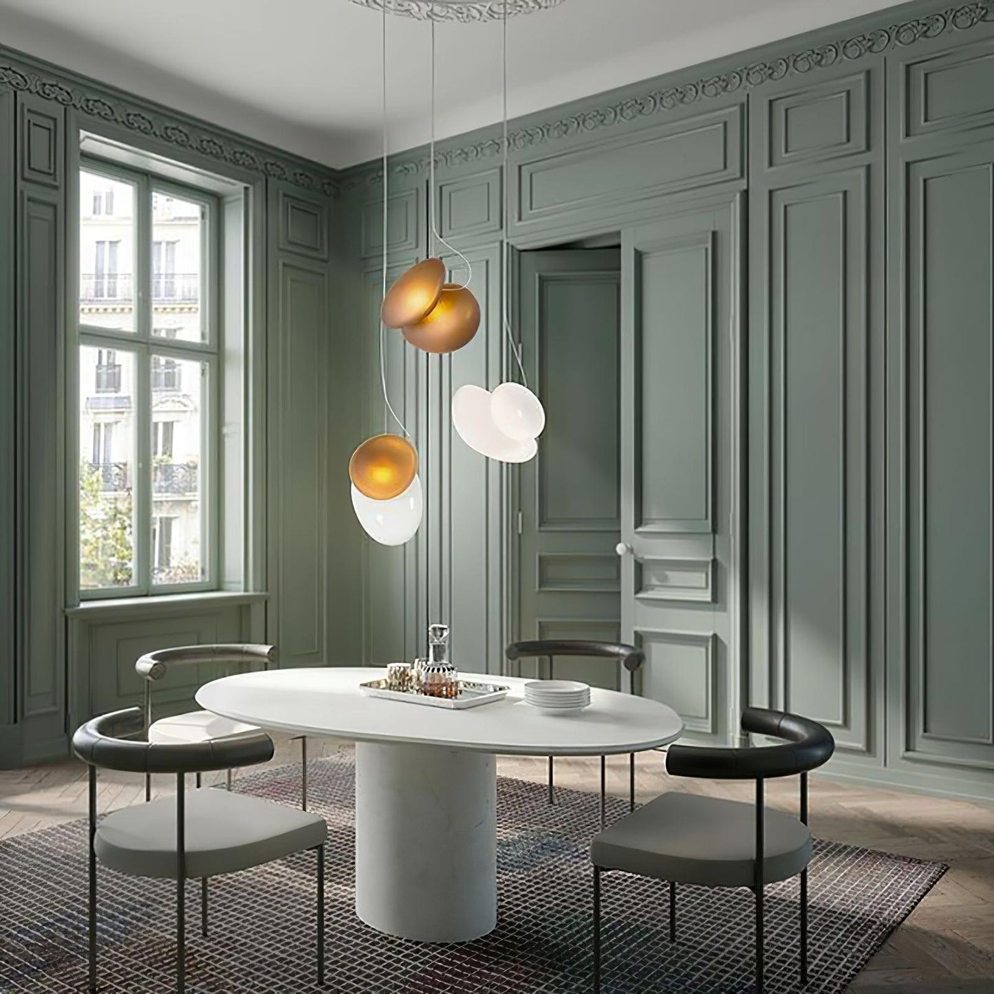 Translucent Frosted Glass Pendant Light Pendant light