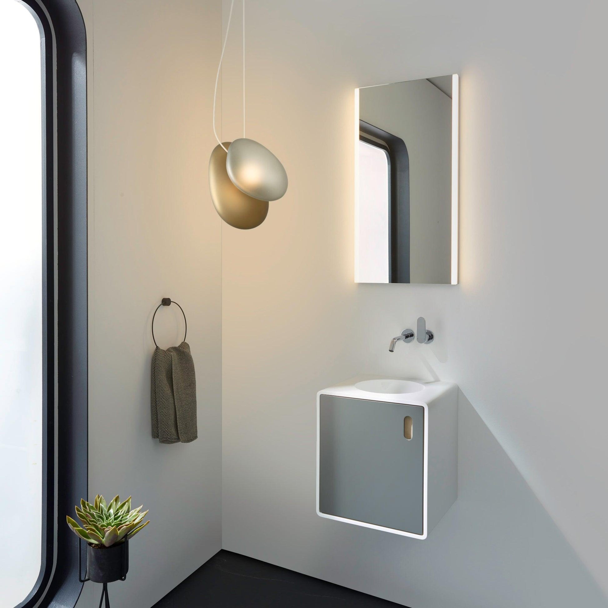 Translucent Frosted Glass Pendant Light Pendant light