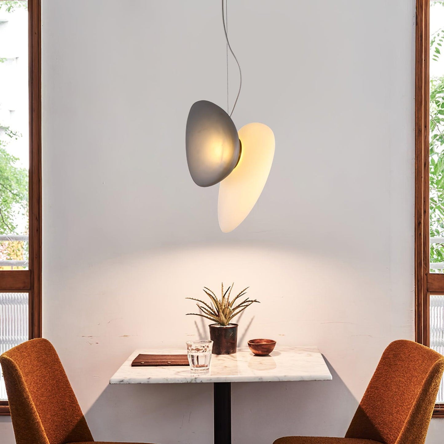 Translucent Frosted Glass Pendant Light Pendant light