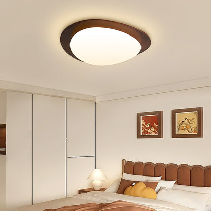 Pebble Walnut Ceiling Light Ceiling lamp