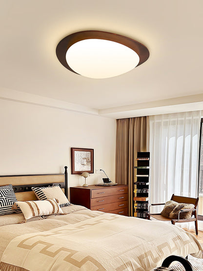 Pebble Walnut Ceiling Light Ceiling lamp