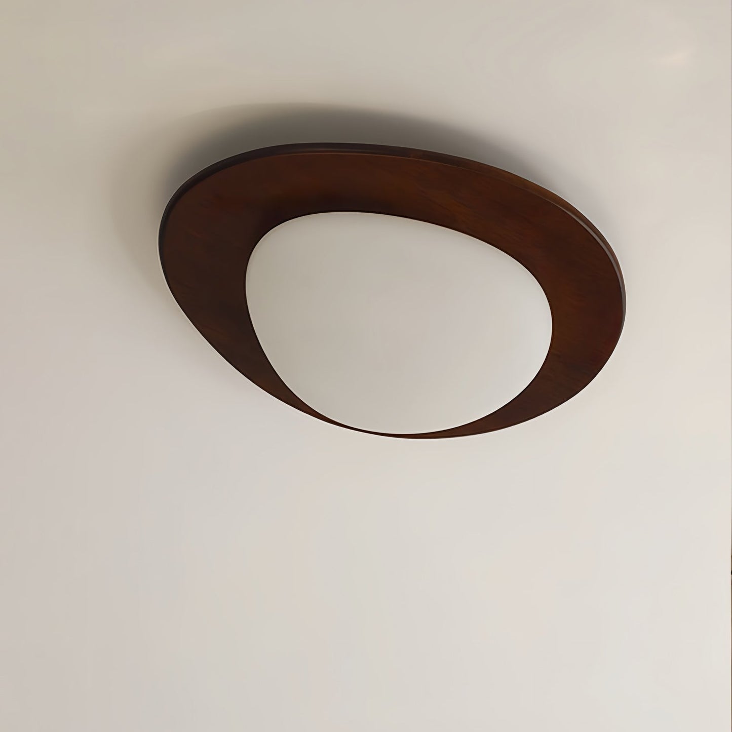 Pebble Walnut Ceiling Light Ceiling lamp