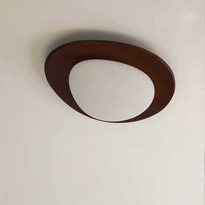 Pebble Walnut Ceiling Light Ceiling lamp