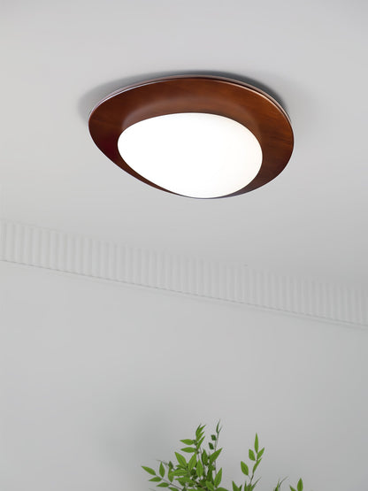 Pebble Walnut Ceiling Light Ceiling lamp
