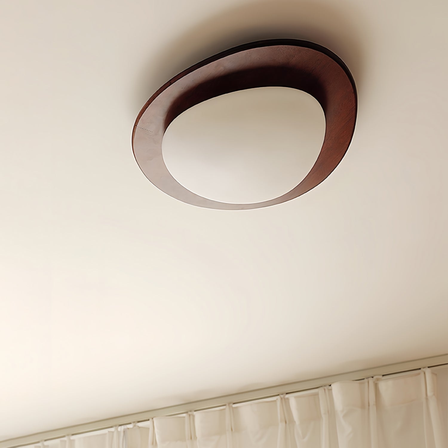 Pebble Walnut Ceiling Light Ceiling lamp