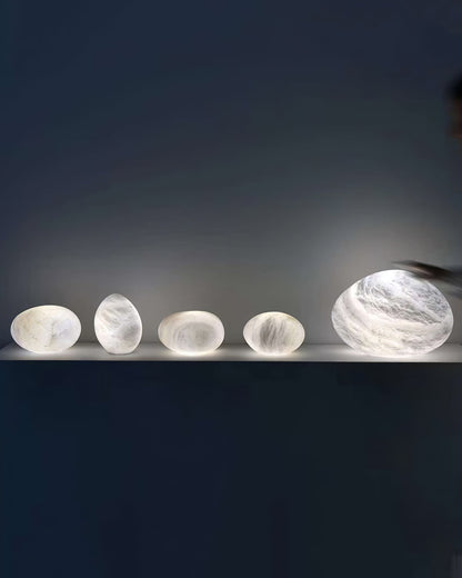 Pebbles Alabaster Pendant Lamp 1001 pendant Lamp