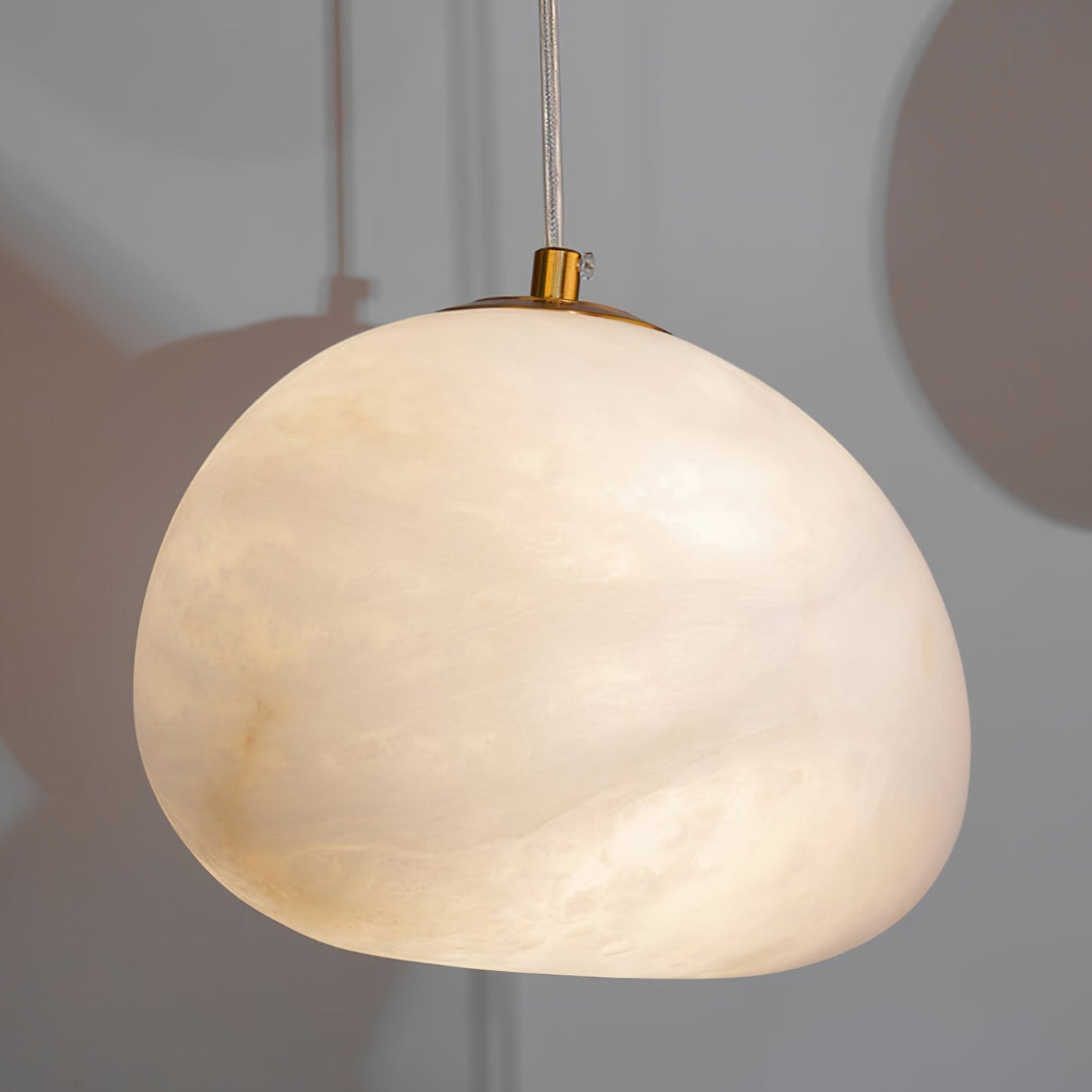 Pebbles Alabaster Pendant Lamp 1001 pendant Lamp