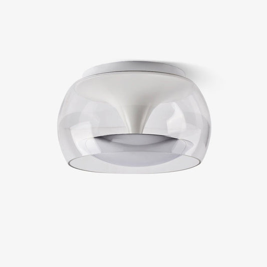 Pendulum Ceiling Light ? 15.7″ x H 7.5″ / Dia 40cm x H 19cm / Chrome & Clear / Three-Color Changing Light Ceiling lamp