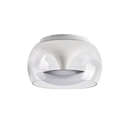 Pendulum Ceiling Light ? 13.8″ x H 7.5″ / Dia 35cm x H 19cm / Chrome & Clear / Three-Color Changing Light Ceiling lamp