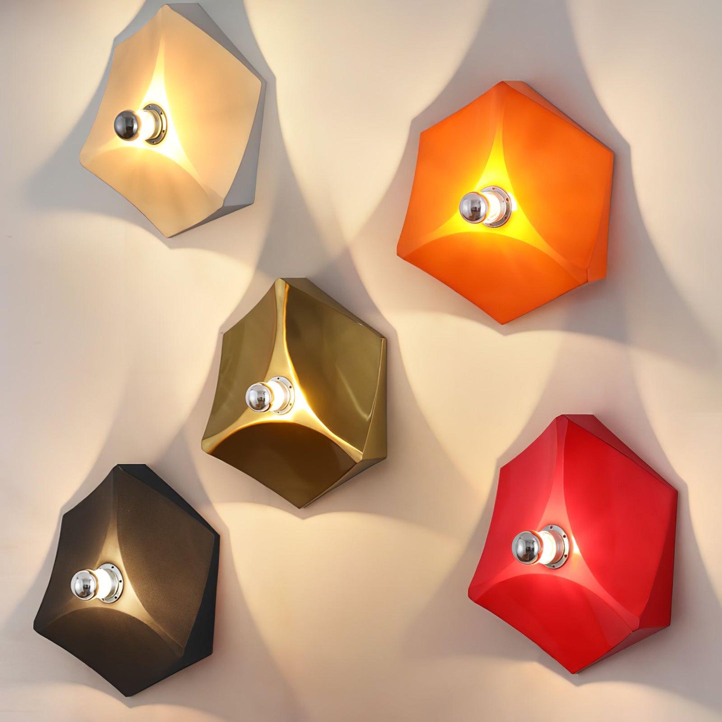 Pentagon Combination Wall Lamp Wall lamp