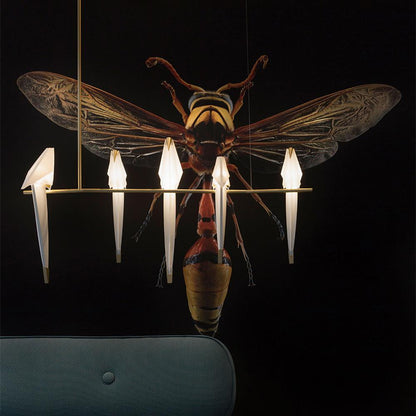 Paper Crane Bird LED Chandelier Chandelier