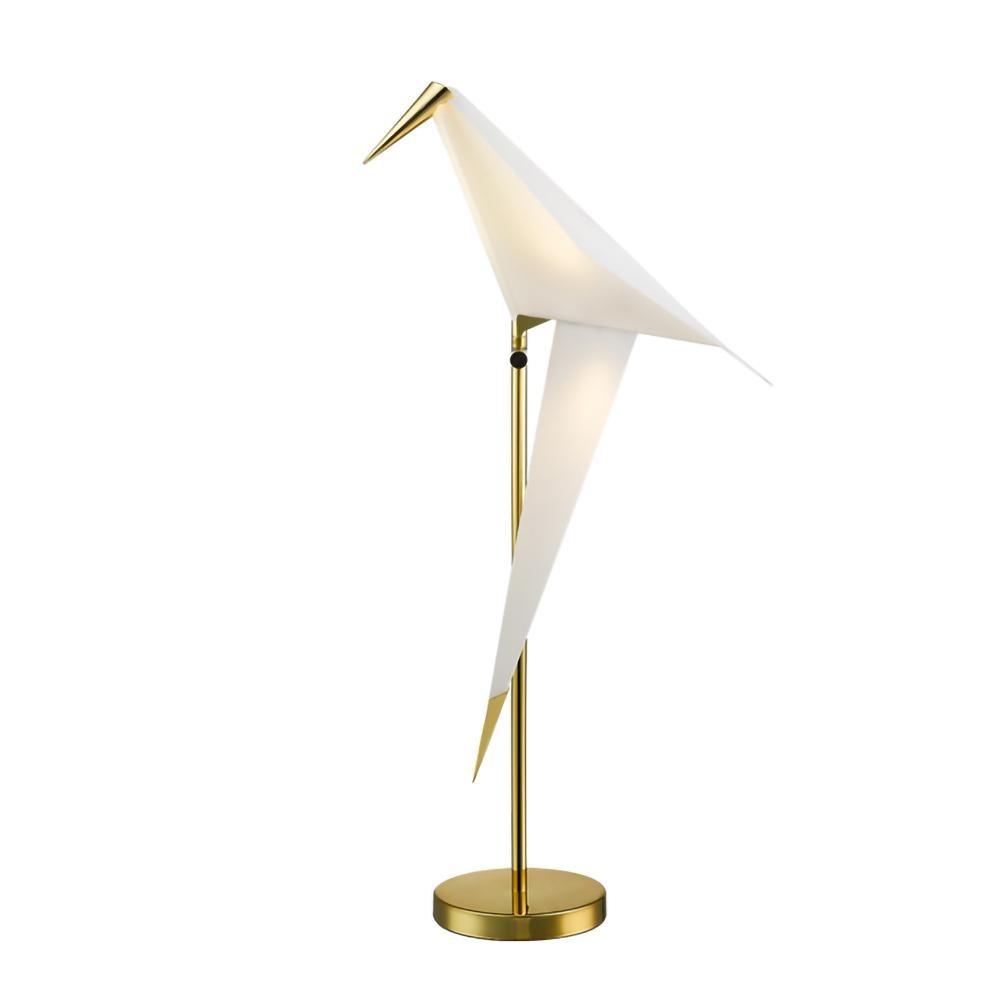 Paper Crane Bird Table lamp ? 8.7″ x H 28.4″ / Dia 22cm x H 72cm / Warm Light / US Plug Table lamp